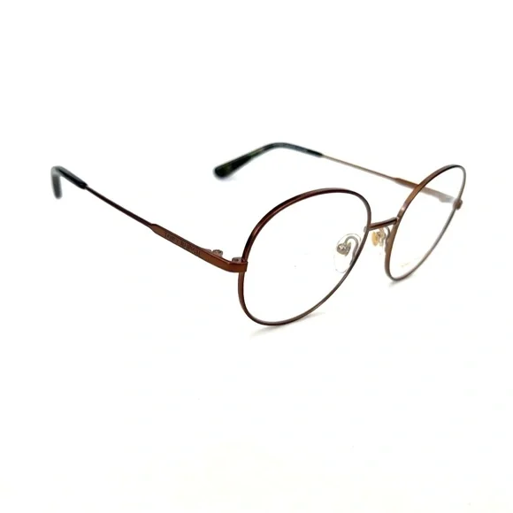 New TORY BURCH Frames Round Metal Glasses TB 1057 3141 51 18 140 Satin Bronze - Picture 5 of 13